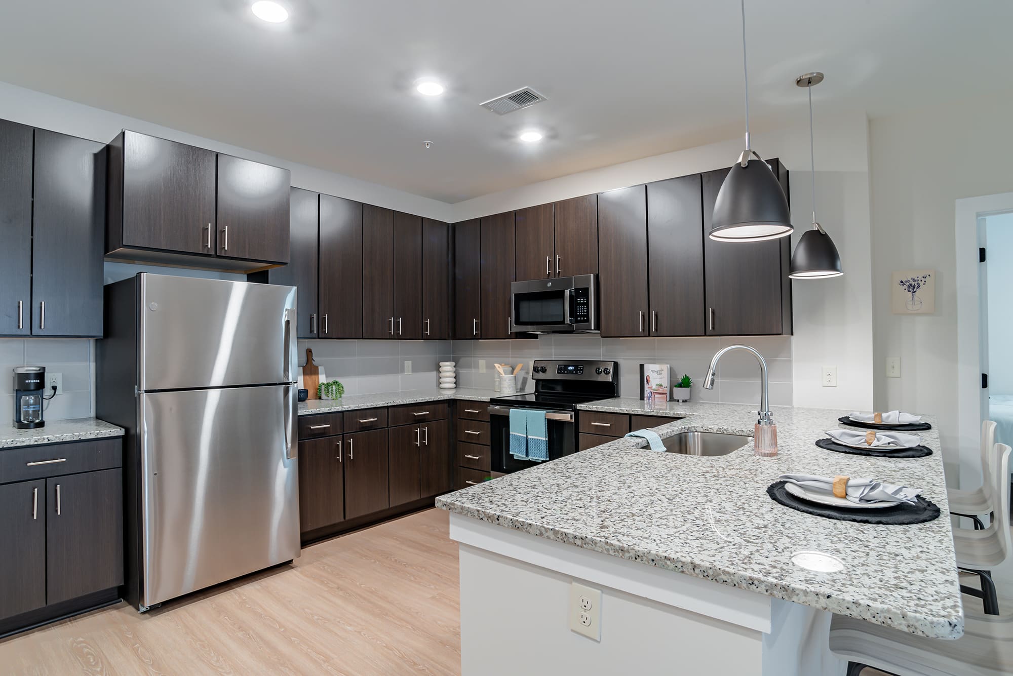 the edition on rosemary apartments near unc chapel hill kitchen stainless steel appliances